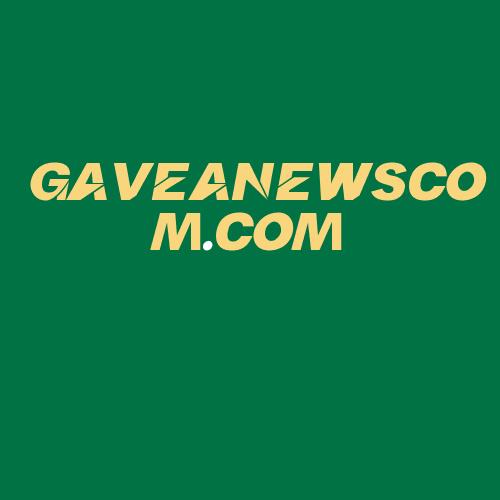 Logo da GAVEANEWSCOM